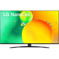 LG LG 50NANO763QA NanoCell smart tv, LED, LCD 4K TV, Ultra HD TV, uhd TV, HDR, webOS ThinQ AI , 127 cm