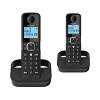 ALCATEL ALCATEL F860 DUO Fekete dect telefon