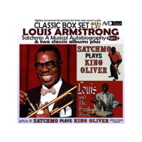 AVID Louis Armstrong - Satchmo: A Musical Autobiography - Part 2 (4th LP) & Two Classic Albums Plus (CD)