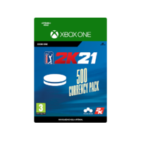 MICROSOFT PGA Tour 2K21: 500 Currency Pack játékbeli pénz (Elektronikusan letölthető szoftver - ESD) (Xbox One)