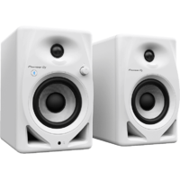 PIONEER PIONEER DJ DM-40D-BT-W 4"-es monitor hangfalpár Bluetooth csatlakozással, fehér