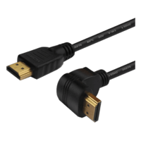 SAVIO SAVIO HDMI v1.4 összekötő kábel, 90 fokos, 1,5 méter (CL-04)