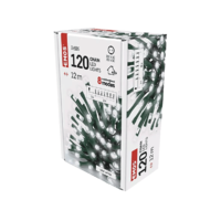 EMOS EMOS kültéri és beltéri, LED fényfüzér, 12 méter, 120 LED, programozható,hideg fehér (D4AC08) ()