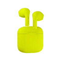 HAPPY PLUGS HAPPY PLUGS JOY TWS vezetéknélküli fülhallgató mikrofonnal, neon sárga (215318)