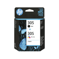 HP HP 305 tintapatron csomag, fekete + háromszínű (6ZD17AE)