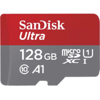 SANDISK SANDISK Micro SD Ultra kártya 128GB, 140MB/s, A1, Class 10, UHS-I (215422)