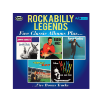 AVID Johnny Burnette, Buddy Knox, Ronnie Hawkins, Ray Smith, Carl Mann - Rockabilly Legends - Five Classic Albums Plus (CD)