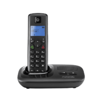 MOTOROLA MOTOROLA T411 üzenetrögzítős Fekete dect telefon