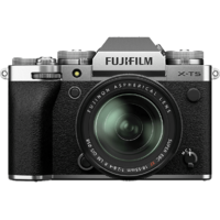 FUJIFILM FUJIFILM X-T5 váz + XF 18-55 mm f2.8-4 R LM OIS Digitális tükörnélküli fényképezőgép szett, ezüst