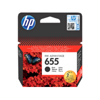 HP HP 655 fekete eredeti tintapatron (CZ109AE)