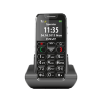 EVOLVEO EVOLVEO EASY PHONE EP-500 fekete nyomógombos kártyafüggetlen mobiltelefon