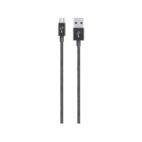 BELKIN BELKIN F2CU021bt04-BLK MIXIT UP Metallic Micro USB - USB kábel, 1.2m, fekete