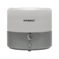 VIVAMAX VIVAMAX GYVH30 Ultrahangos párásító és illóolajpárologtató (2 az 1-ben), sóoldattal használható