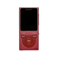 SONY SONY NW-E 394 MP3 lejátszó, piros