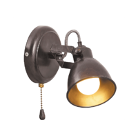 RÁBALUX RÁBALUX 5962 Vivienne, indusztriális stílusú szpot lámpa E14 MAX 15W antik barna