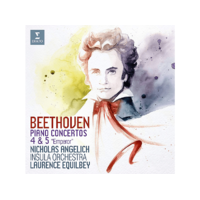 WARNER Nicholas Angelich, Laurence Equilbey - Beethoven: Zongoraversenyek No. 4 & 5 (CD)
