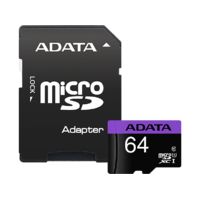 ADATA ADATA Micro SDXC kártya 64GB class 10 UHS-I (AUSDX64GUICL10-RA1)