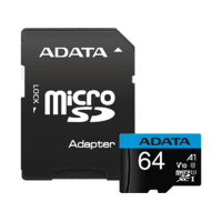 ADATA ADATA Micro SDXC kártya 64GB class 10 UHS-I (AUSDX64GUICL10A1-RA1)