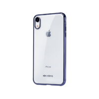 X-DORIA X-DORIA iPhone XS/X ultravékony áttetsző szilikon kék tok (3X2C3206B)