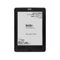 KOOBE KOOBE Novelbook HD Shine 8 GB fekete e-book olvasó