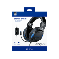 BIG BEN BIG BEN Stereo Gaming Headset V3, fekete (PlayStation 4)