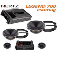Hertz Hertz Legend 700 csomag ML Power 4, 4/3/2 csatornás erősítő + Mille Legend MLK 700.3 hangszórókészlet