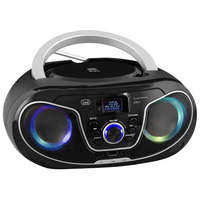 Trevi Trevi CMP 588 DAB Hordozható Boombox Sztereó CD-lejátszó, DAB/DAB+, FM rádióval, USB, Bluetooth, AUX-IN