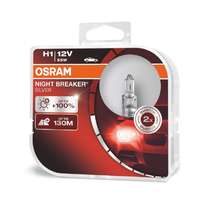 Osram Osram Night Breaker Silver H1 12V 55W +100% autó izzó, duó csomag - 64150NBS-HCB