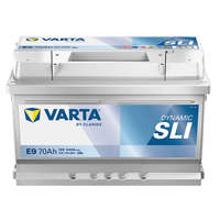 Varta Varta Dynamic SLI 12V 70Ah 640A Jobb+ autó akkumulátor (E9)-570144