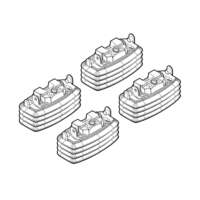 Lampa Nordrive, Fitting Kit 30 - Csomagtartó Talp Szett