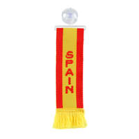 Lampa Kabindíszítő tapadókorongos mini zászló - Spain - Spanyolország
