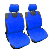 Autófejlesztés Trikóhuzat bolyhos pamut királykék