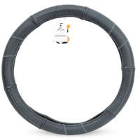 Automax Kormányvédő 37-39cm valódi bőr, fekete-szürke AM8721