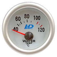 HD Műszer kék ledes vízhőfok mérő átm.52mm LED7702