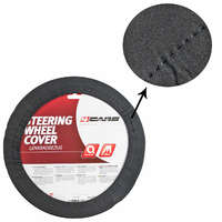 4Cars Kormányvédő 37-39cm elasztikus fekete 96658