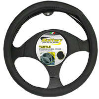 Bottari Kormányvédő 37-39cm bőrhatású fekete Turtle 16743