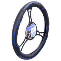 Compass Kormányvédő 37-39cm fekete-kék hullámos bordázattal Wave Compass 31429