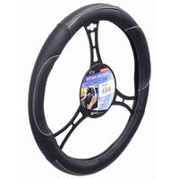 Compass Kormányvédő 37-39cm fekete-szürke hullámos bordázattal Wave Compass 31430