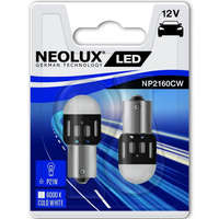 Neolux LED 12V/21W/BA15s/2db/1,2W fehér 6000K Neolux NP2160CW