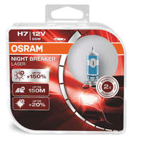 Osram Izzó 12V/55W/H7 2db/+150% Osram Night Breaker Laser 64210NL