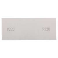 GRAPHITE GRAPHITE Csiszolóháló fehér, 115x280mm, fa, fém, műanyag, űveg, gipszkarton csiszoláshoz, P220, min. rendelés: 3db