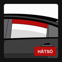 Szatuna Sporty 2 darabos légterelő hátsó 2 darabos, Citroen C 4, 5 ajtós, 2011-