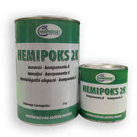 Hemiprodukt Hemipoks 2K Epoxy alapozó szett 5:1 (3,6 kg) - Szürke - Ipari Felhasználásra