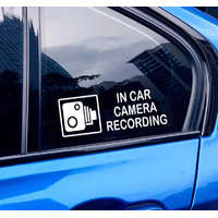 AUTOLIFE 33076 Menetrögzítő kamera az autóban / In car camera recording matrica