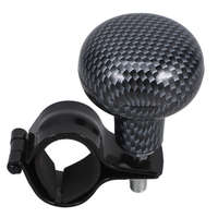 AUTOLIFE Kormánytekerő gomb - fekete/carbon