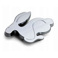 AUTOLIFE 3D fém Nyúl autó logó