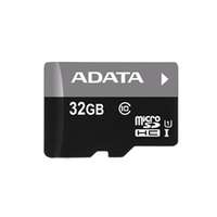 ADATA 32GB micro SDHC kártya, SD adapterrel