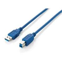 EQUIP 128292 USB 3.0 A-B kábel, apa/apa, duplán árnyékolt, 1,8m