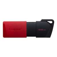 KINGSTON DataTraveler Exodia M USB flash drive, 128GB, fekete-piros
