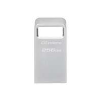 KINGSTON DataTraveler Micro USB Flash Drive, fém, USB 3.2 Gen 1, 256GB